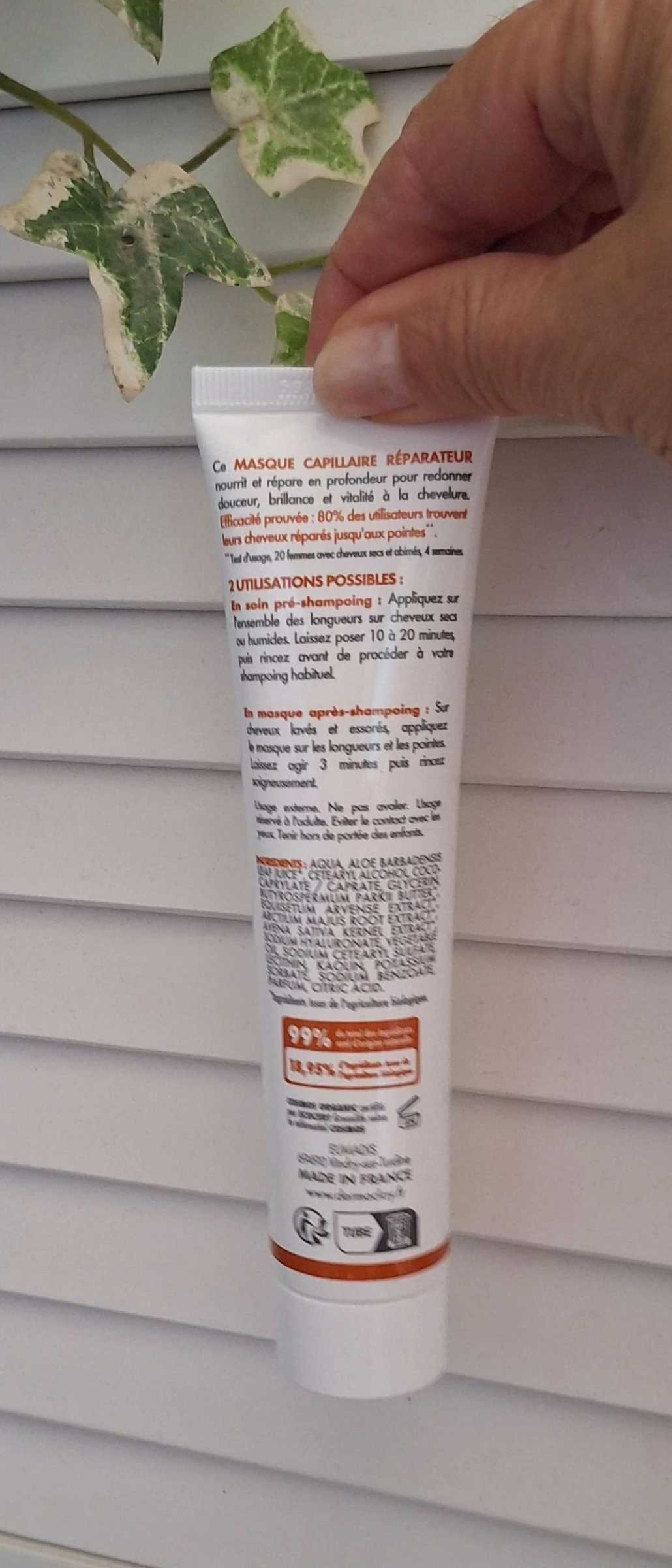 Dermaclay haarherstellende masker 🤎 – photo 2